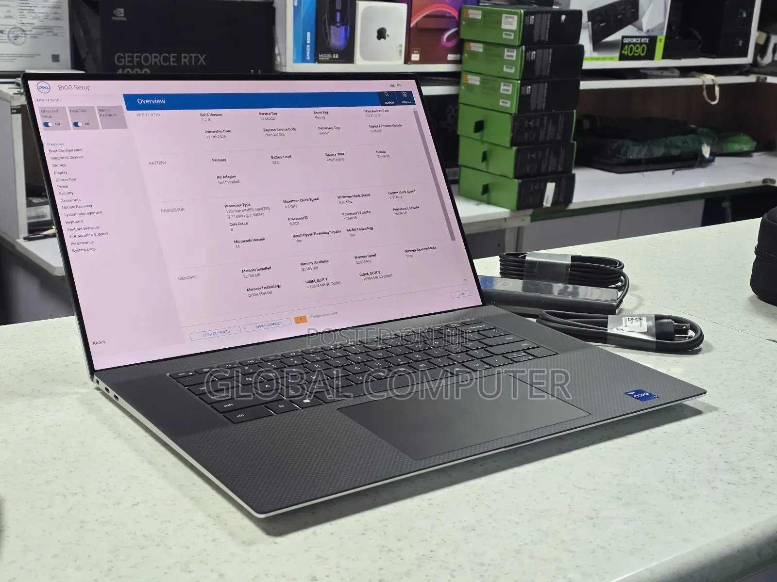 New Laptop Dell XPS 14 (L401X) 16GB Intel Core i7 SSD 512GB