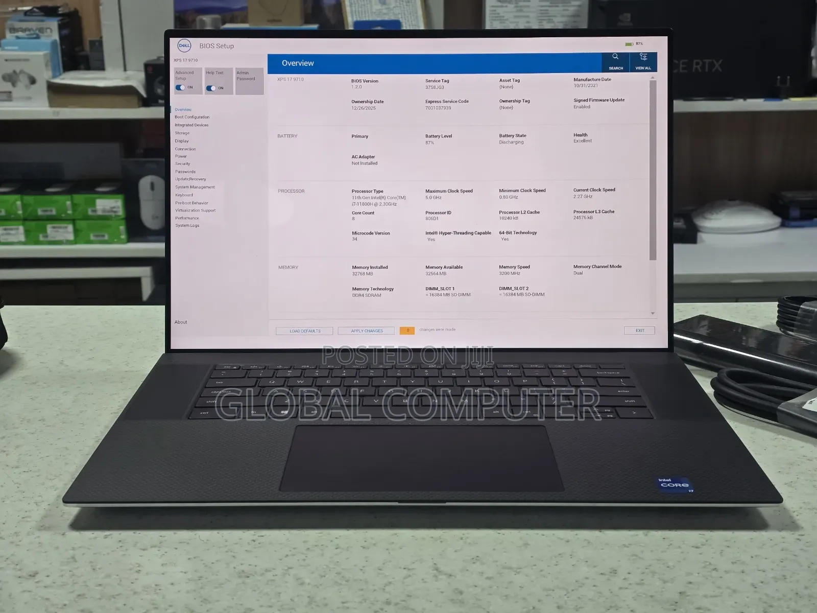 New Laptop Dell XPS 14 (L401X) 16GB Intel Core i7 SSD 512GB