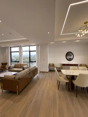 Furnished 4bdrm Apartment in Bole for rent