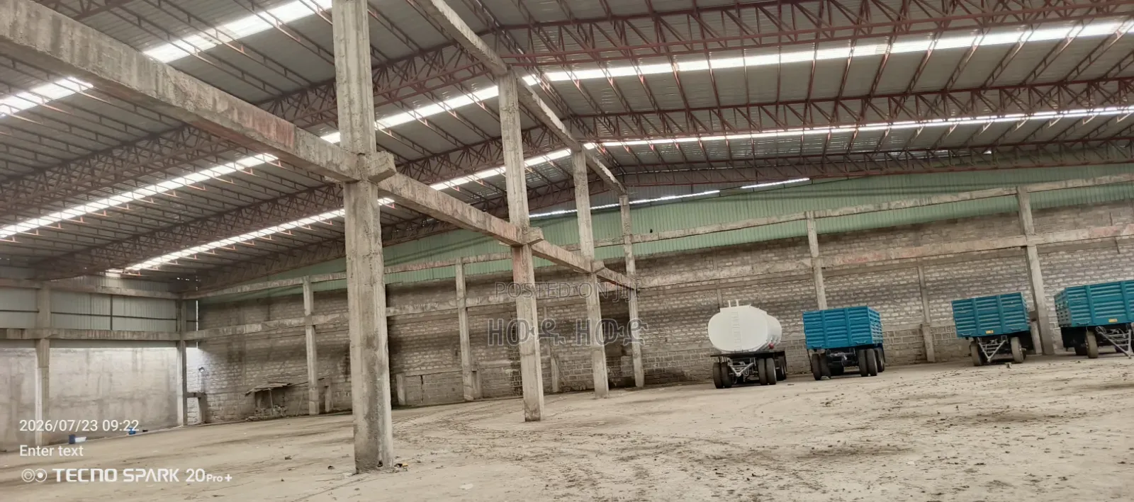 Warehouse for Rent for Factory