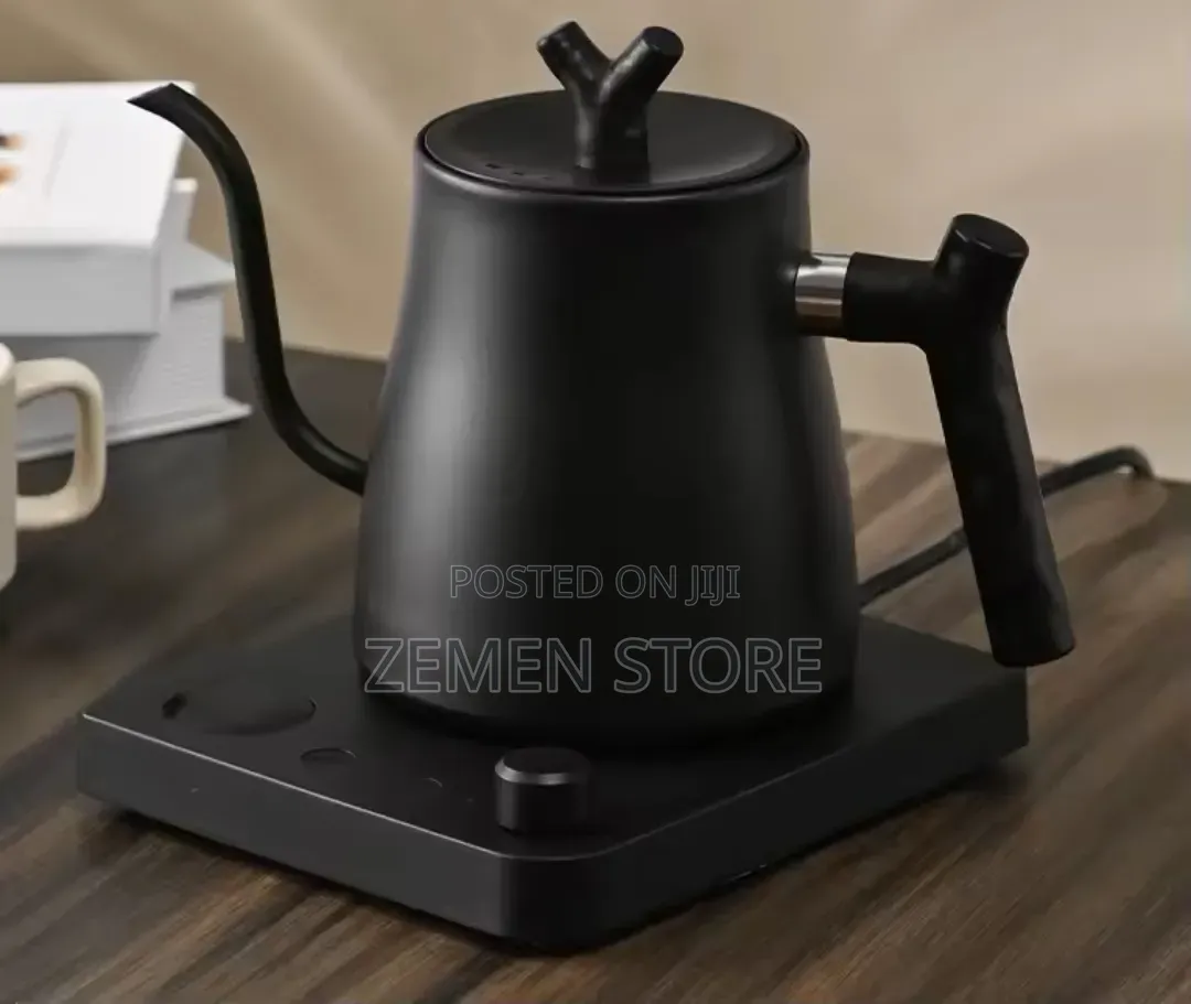 1L Smart Electric Gooseneck Kettle With Digital Temp Control
