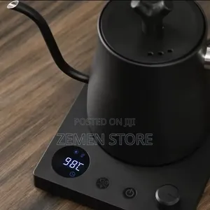 1L Smart Electric Gooseneck Kettle With Digital Temp Control