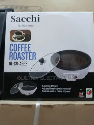 SACCHI Coffee Roaster. Designed for Coffee Lovers, It Delivers Even