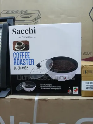 SACCHI Coffee Roaster. Designed for Coffee Lovers, It Delivers Even