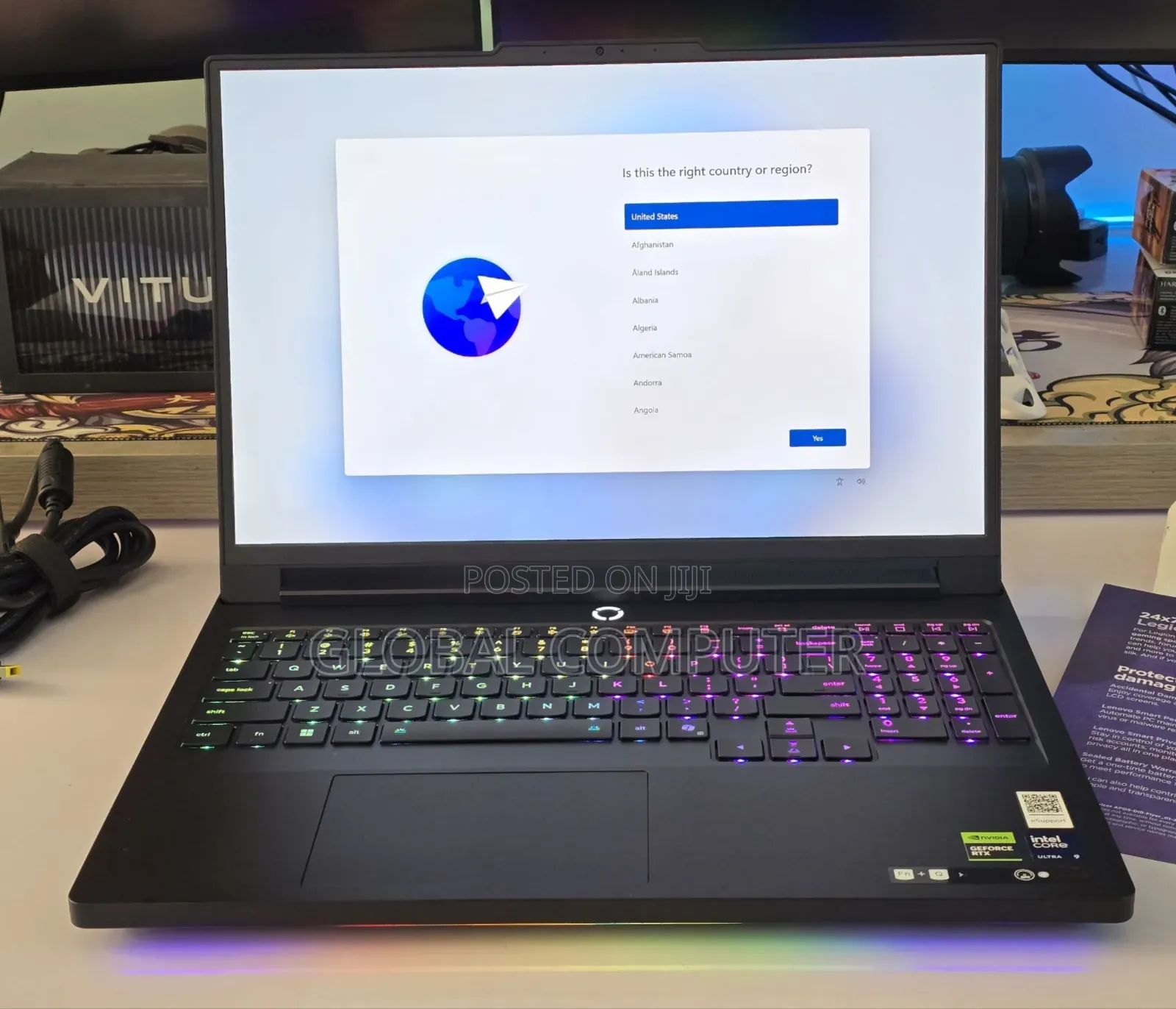New Lenovo Legion Y7000P IRX9 Gaming Laptop 16GB Intel Core i9 SSD 1T
