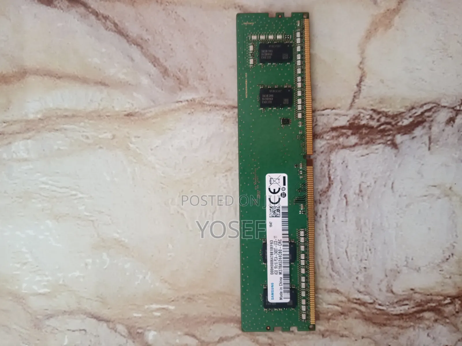 Samsung Ddr4 Udimm 4gb Ram