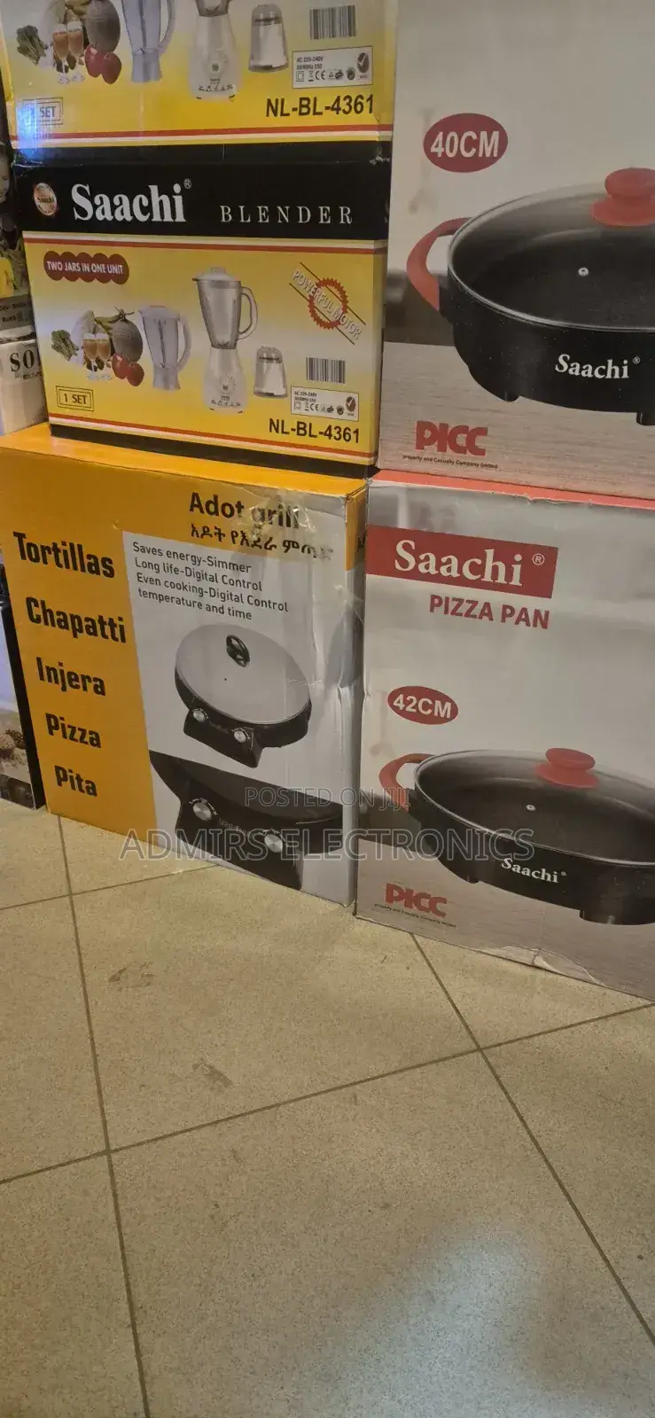Pizza Pan and Injera Piza