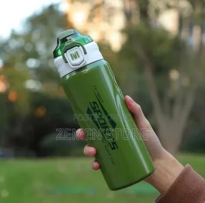 600ml Portable Sports Water Bottle With Safety Lock Lid – Leak-Proof