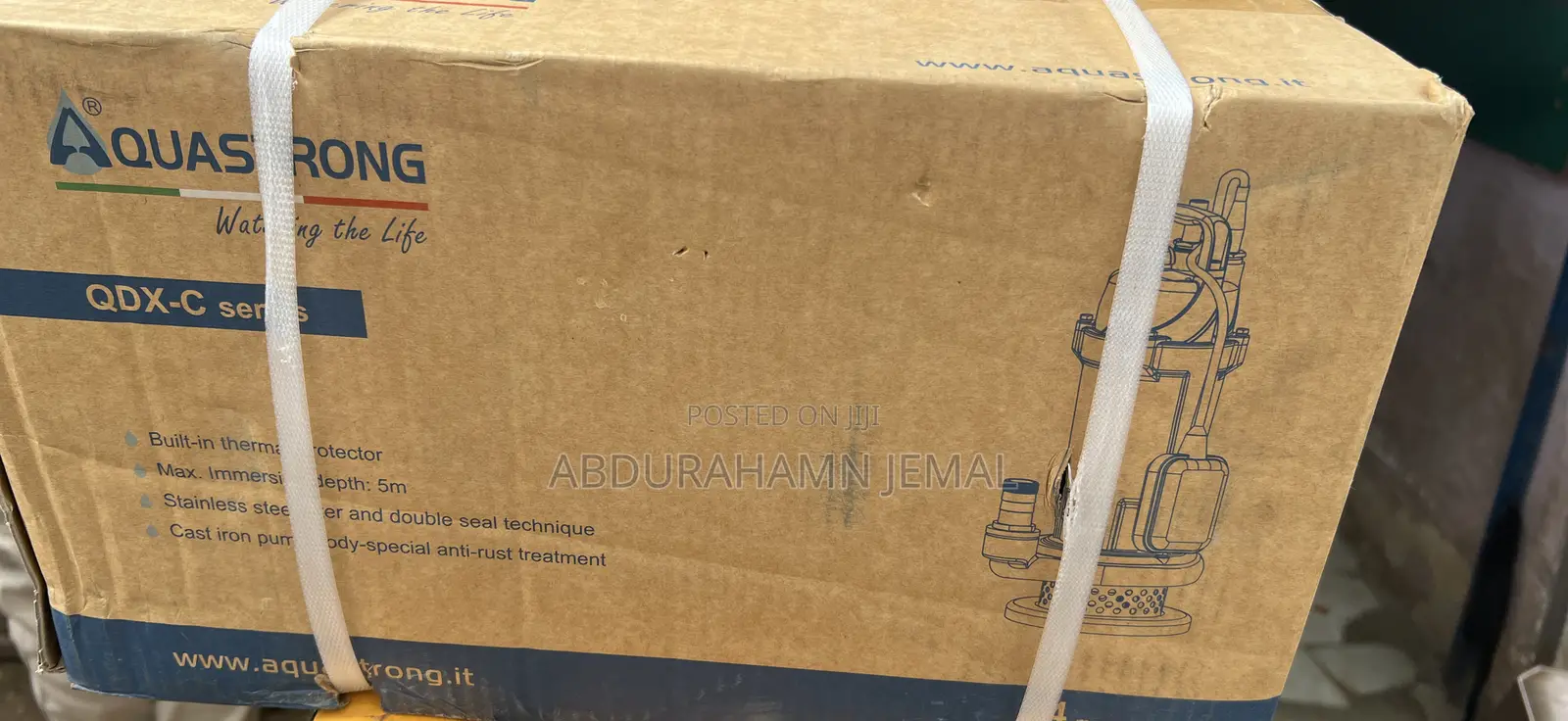 Aquastrong Submersible Water Pump 1hp
