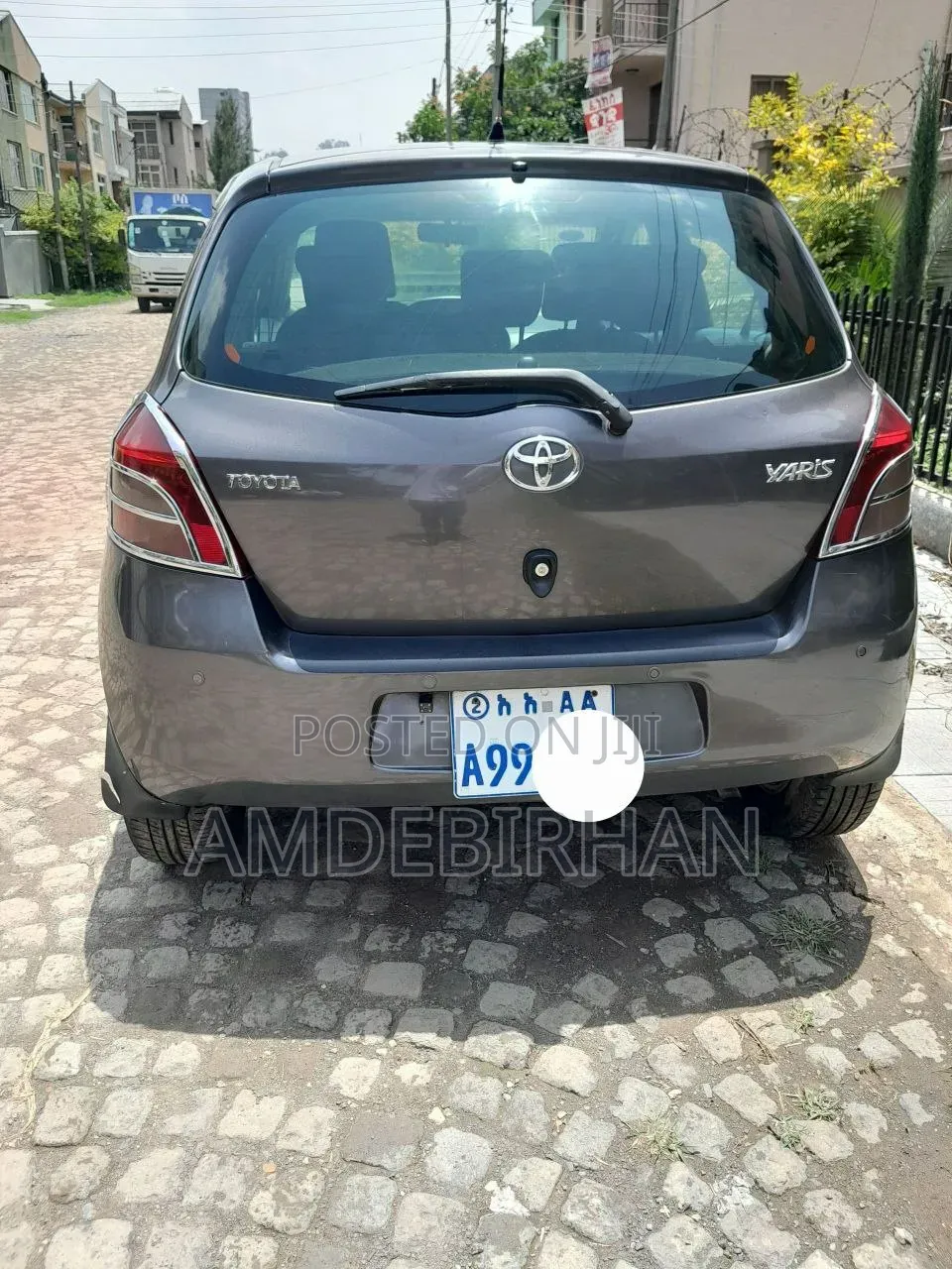 Toyota Yaris 2008 Matt Black