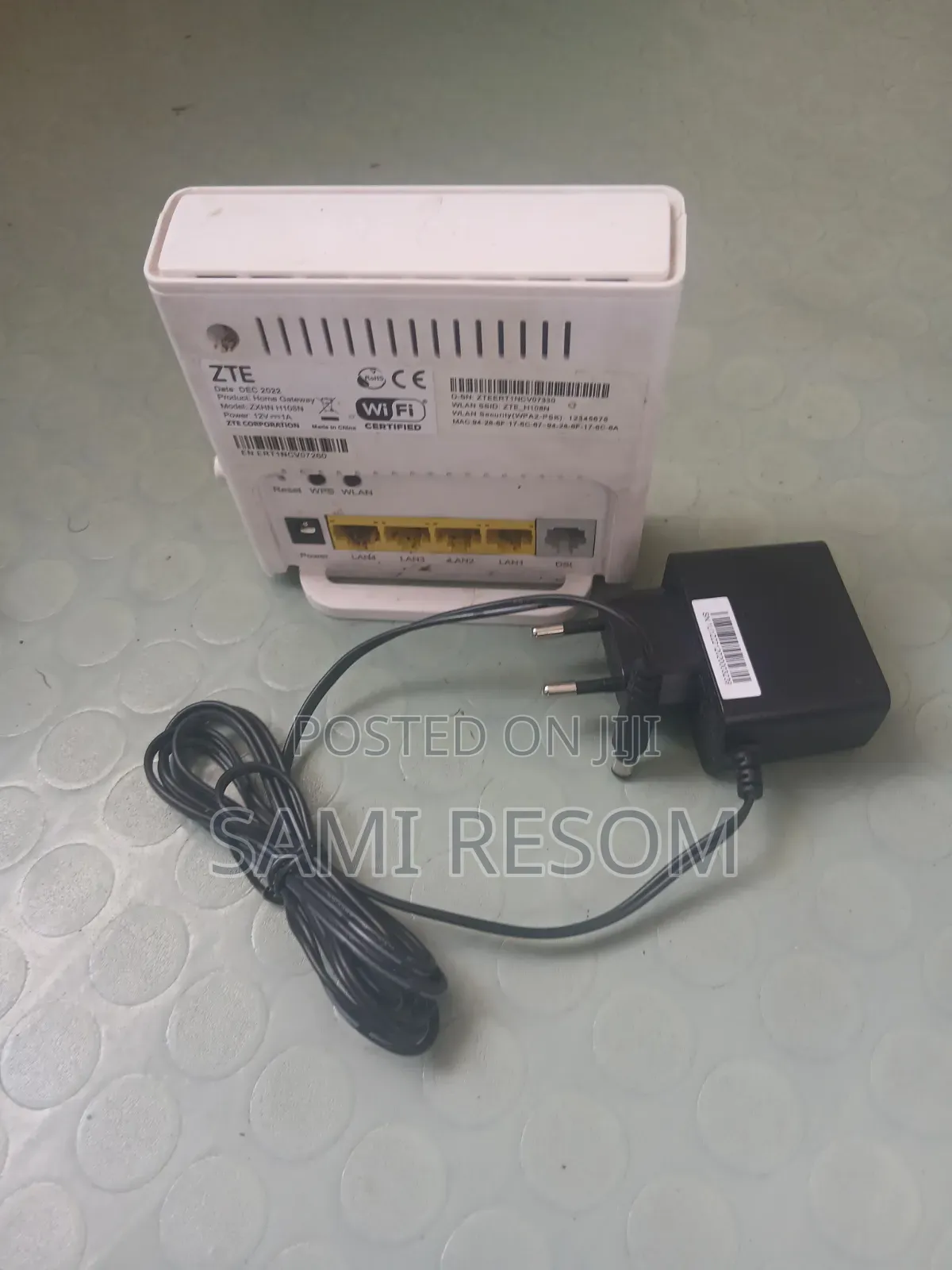 Zte ZXHN H108n Wireless Adsl2+ Modem Router