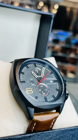 Curren Leather Men’s Watch