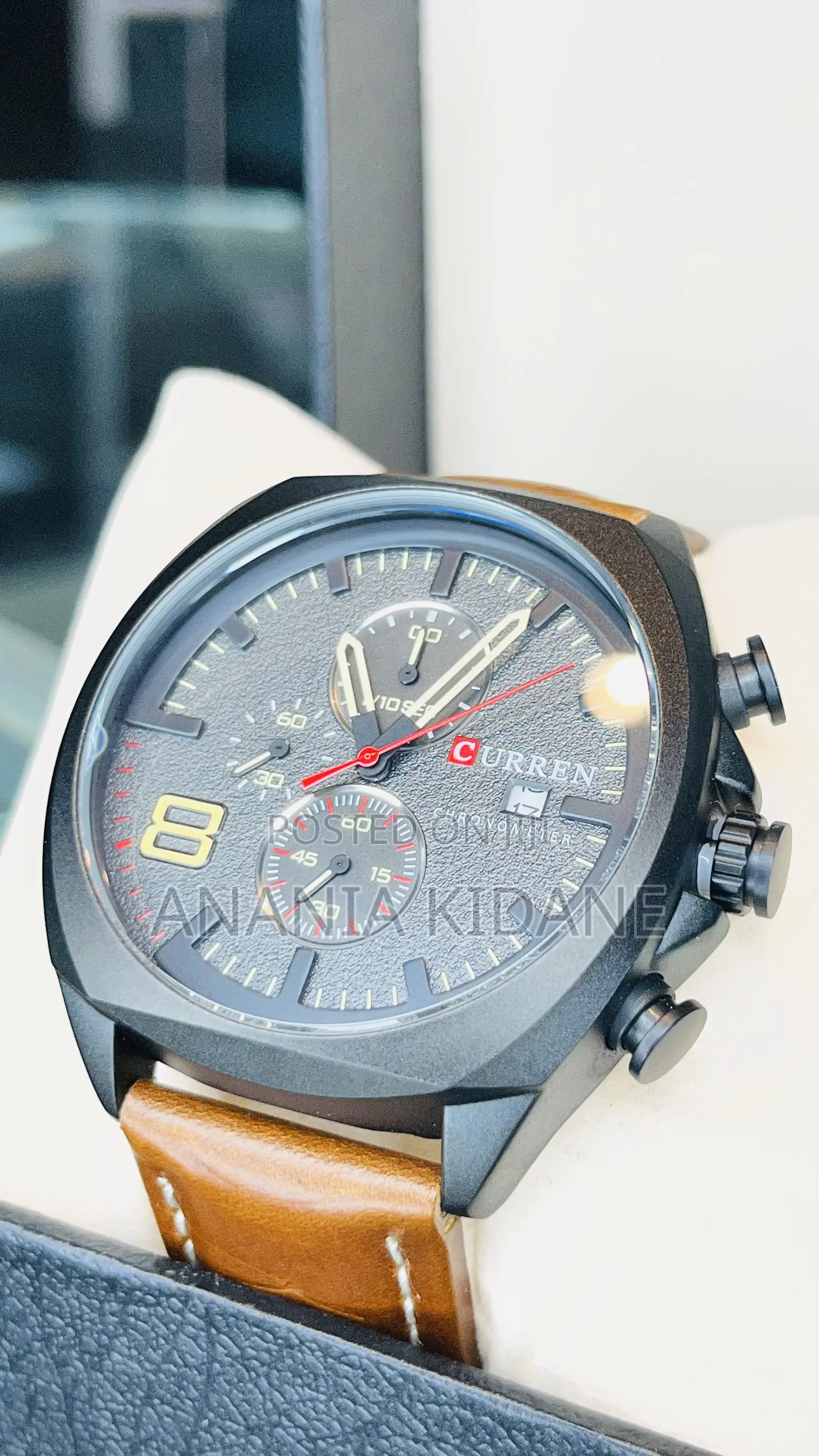 Curren Leather Men’s Watch