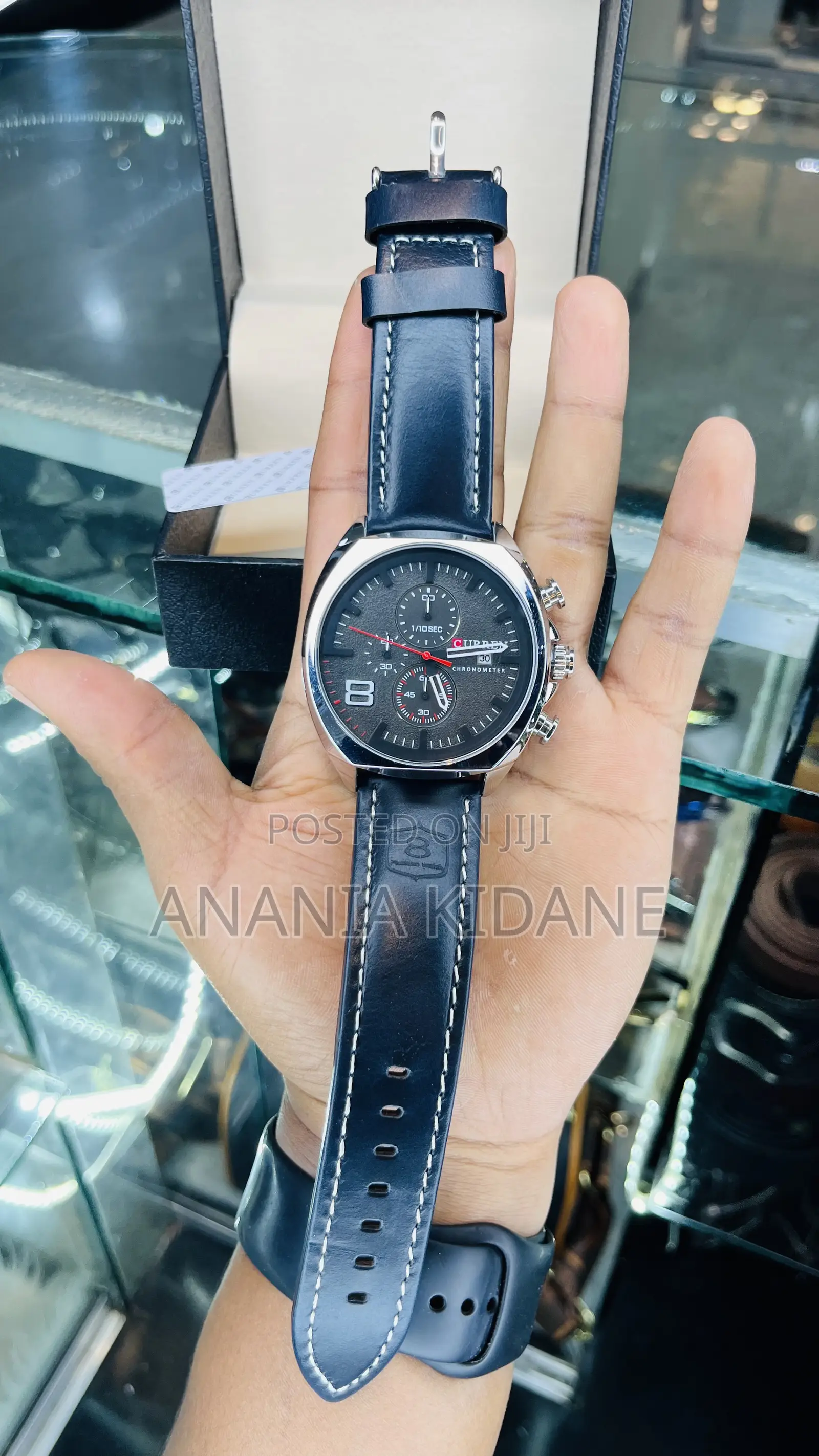 Curren Leather Men’s Watch