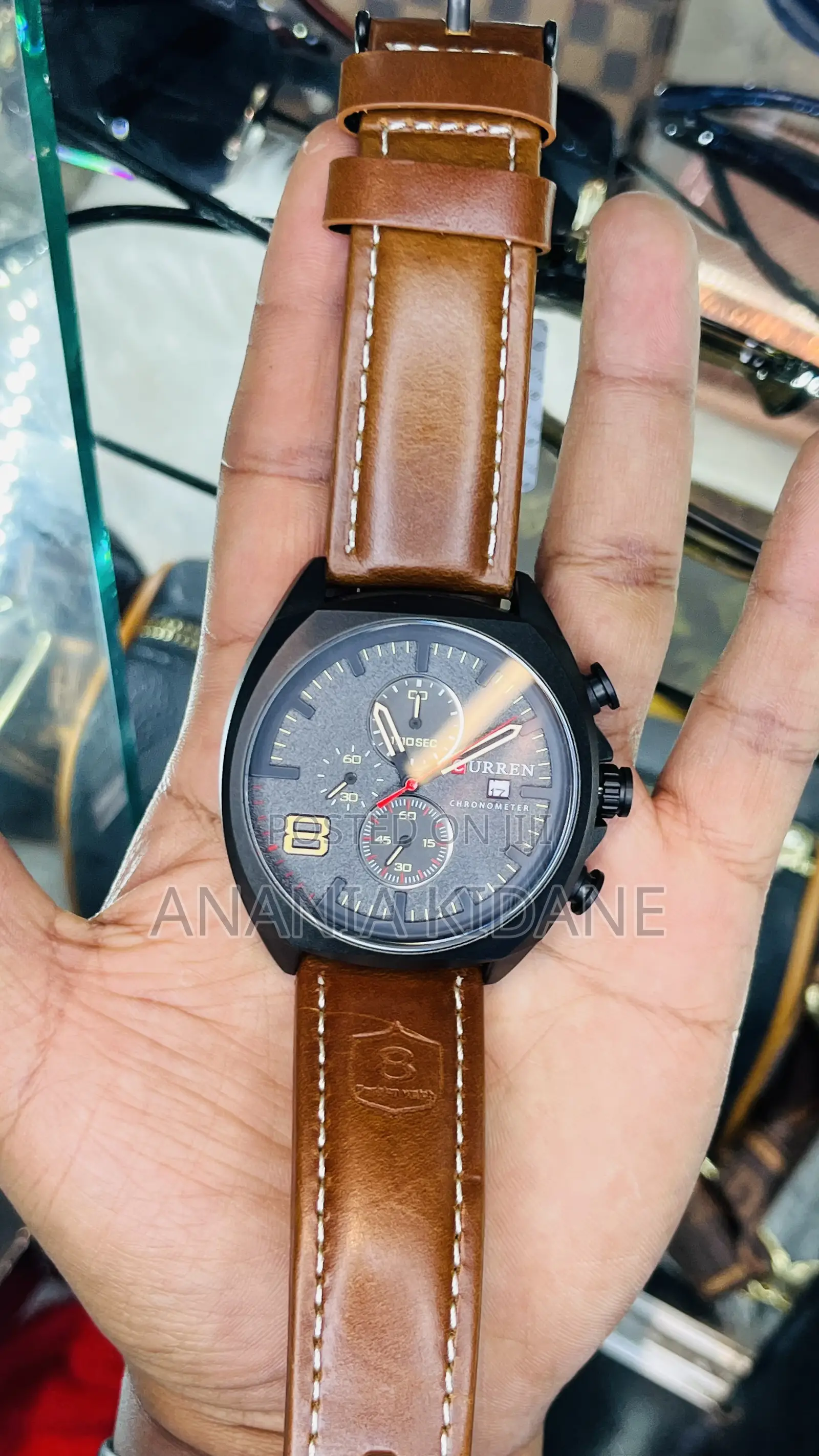 Curren Leather Men’s Watch