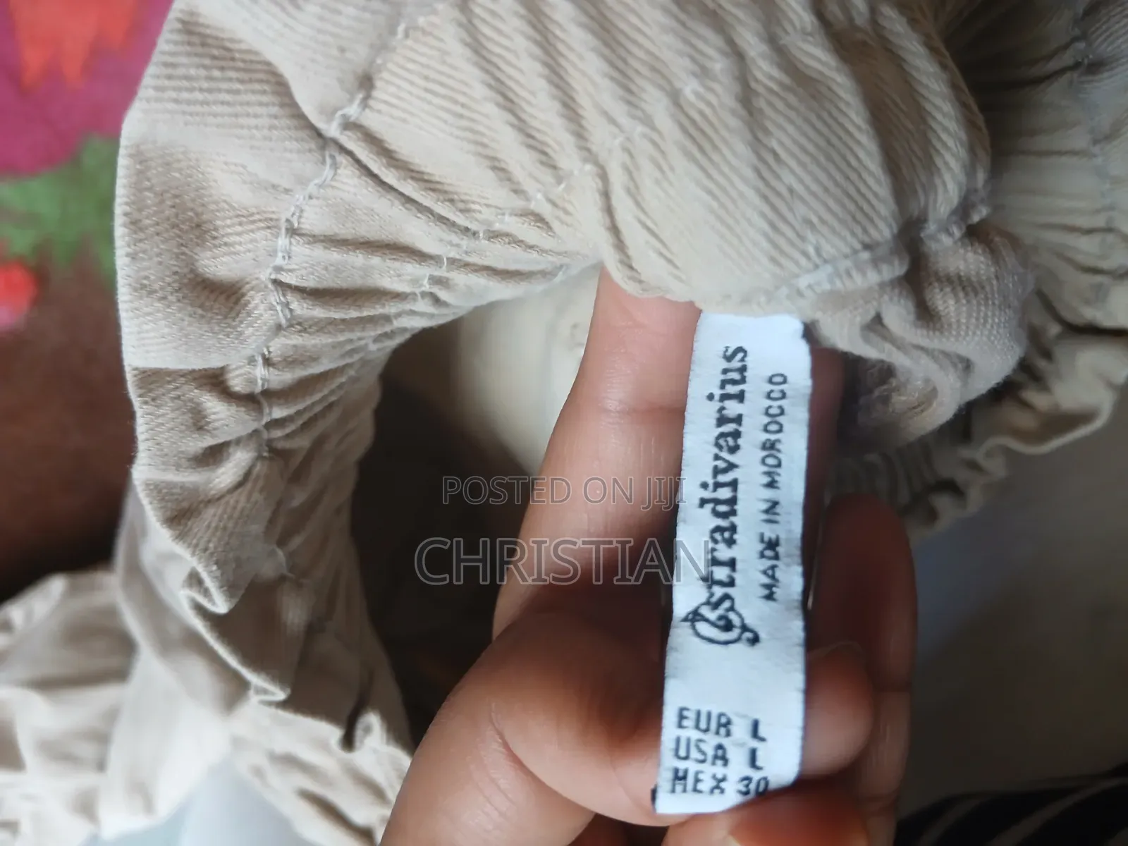 Stradivarius Cute Beige Jeans