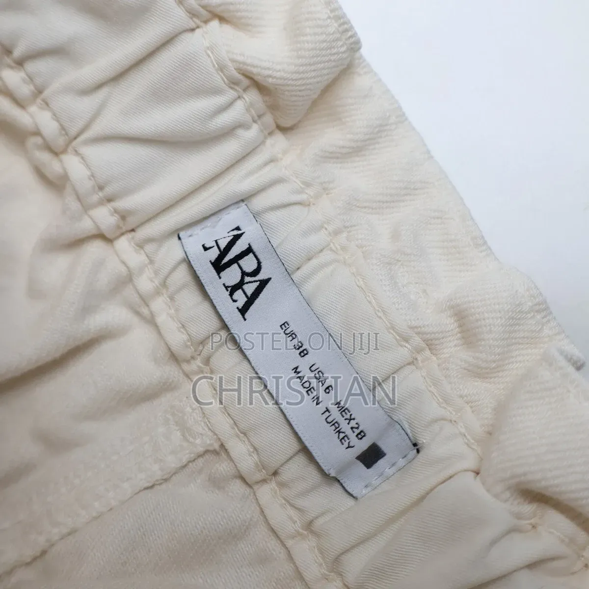 Zara White Jeans