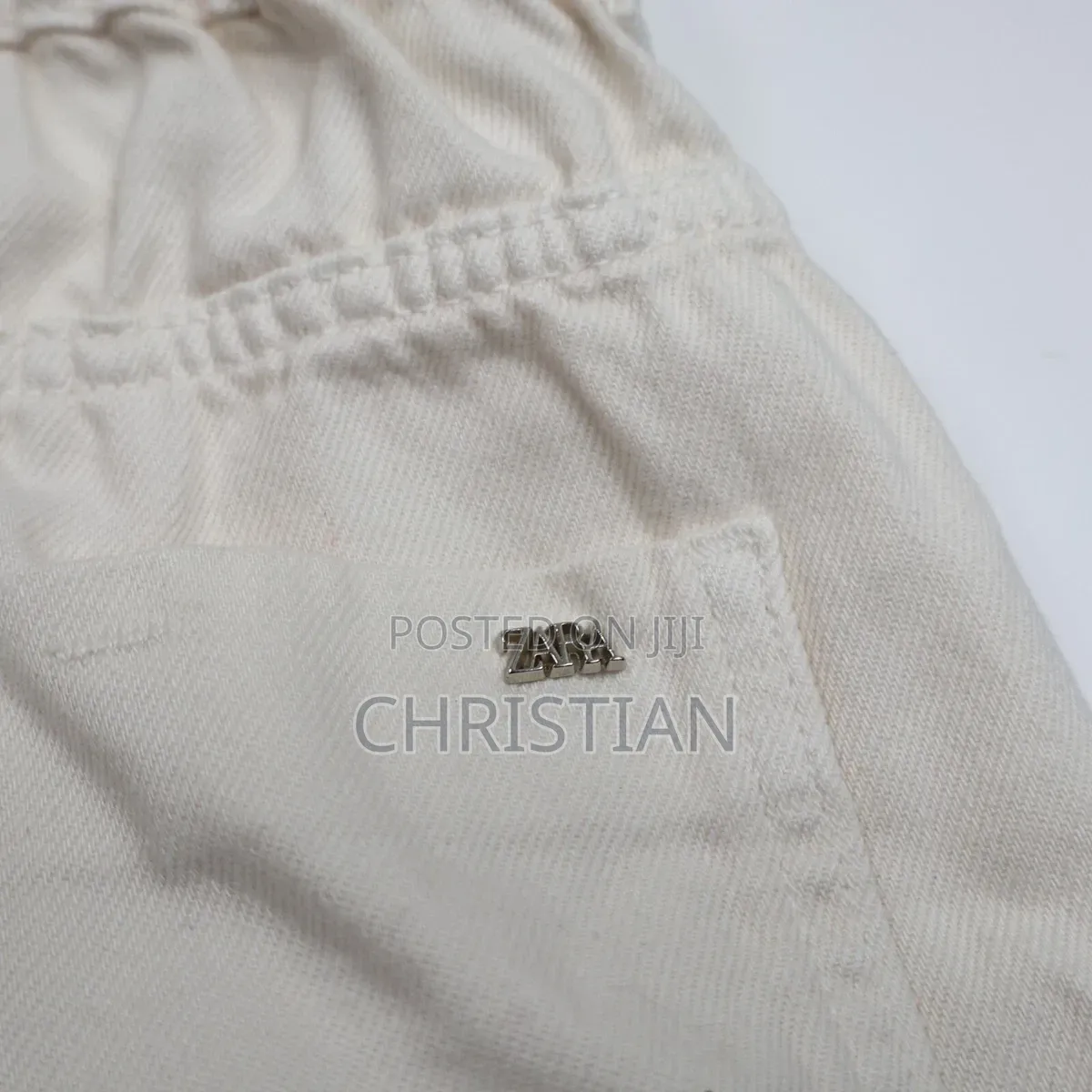 Zara White Jeans