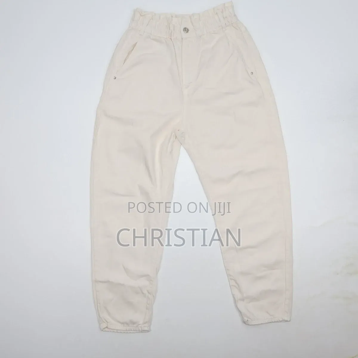 Zara White Jeans