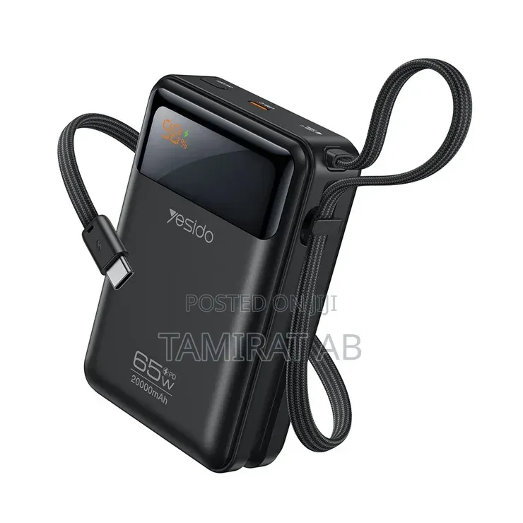 YESIDO YP97 Original 20,000mAh 65W Power Bank