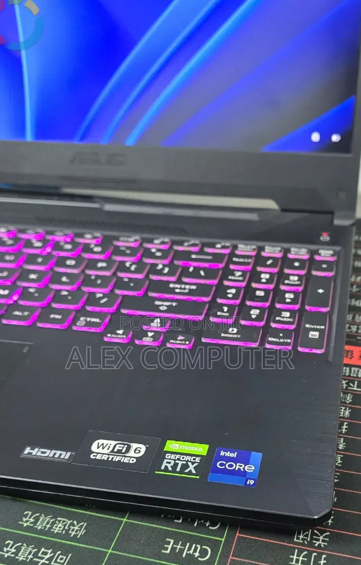 New Laptop Asus TUF Gaming F15 16GB Intel Core i9 SSD 512GB