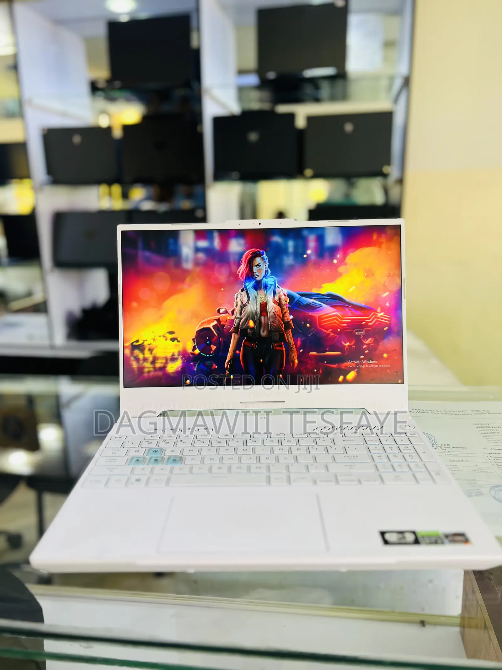 New Laptop Asus TUF Gaming A15 16GB AMD Ryzen 7 SSD 512GB