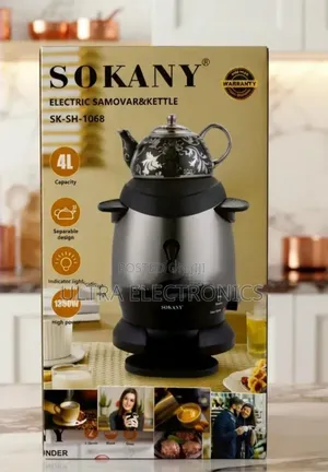 Sokany Electric Samovar Kettle – Sk-Sh-1068