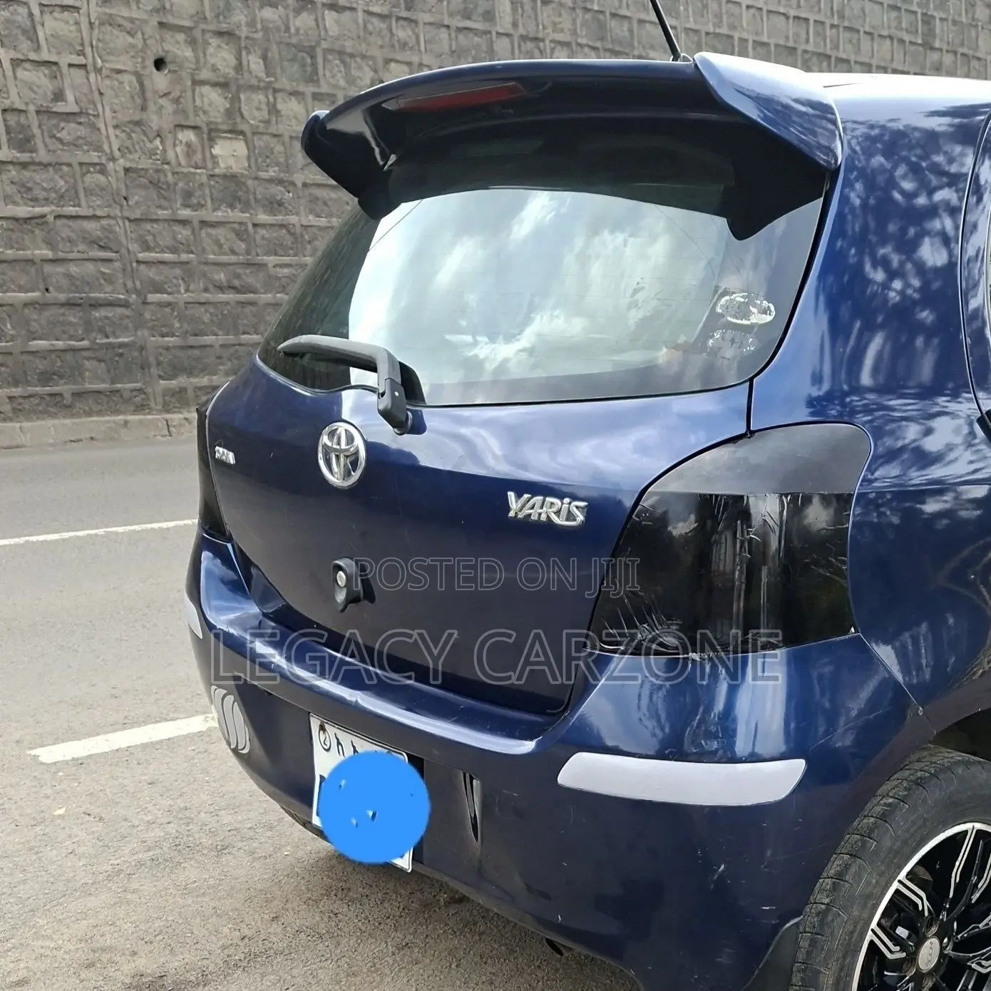 Toyota Yaris 2007 Blue