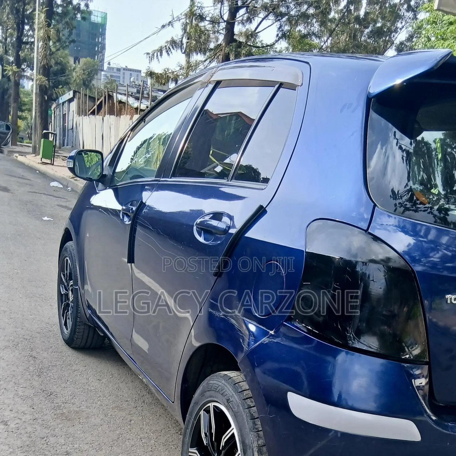 Toyota Yaris 2007 Blue