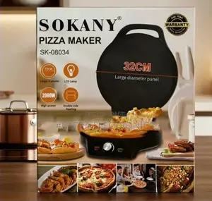 Sokany Electric Pizza Maker – Sk-08034 Enjoy Homemade Pizza