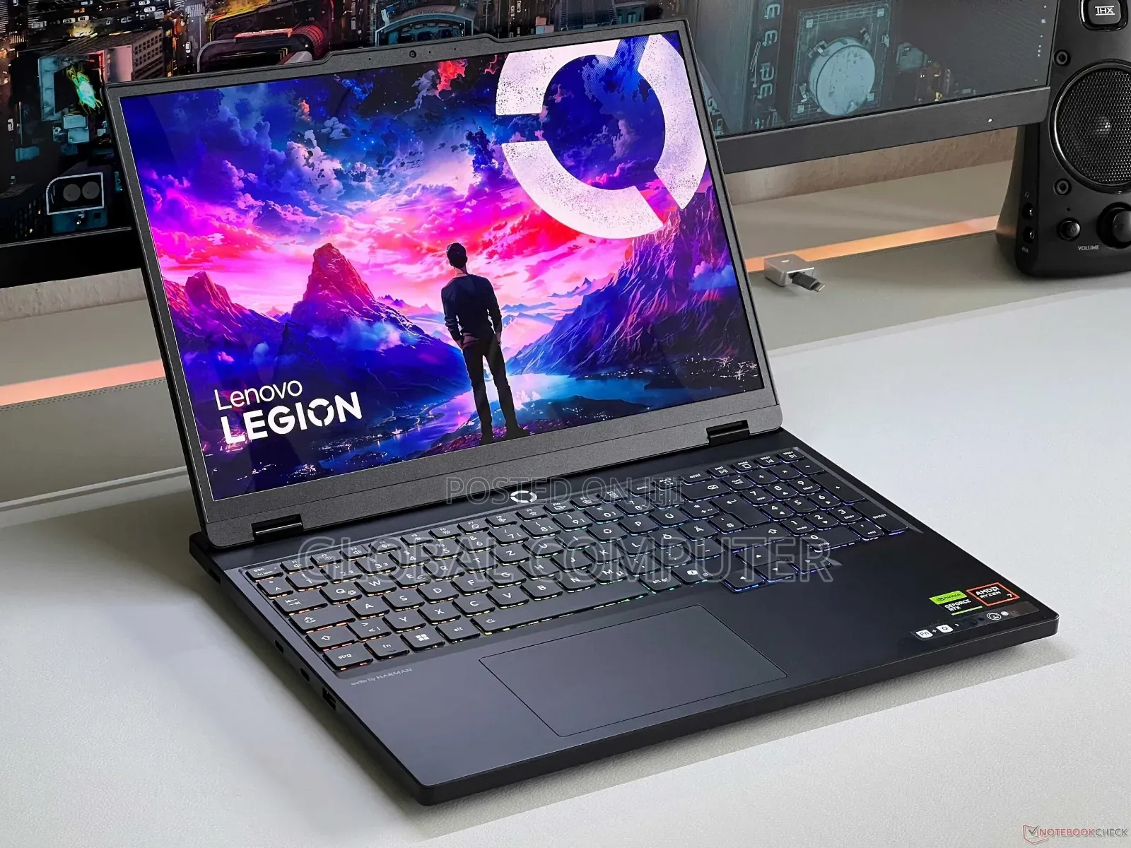 New Laptop Lenovo Legion Y730 16GB AMD Ryzen 7 SSD 512GB
