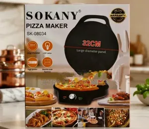 Sokany 32cm Electric Pizza Maker – Sk-08034 Bring Homemade Pizza