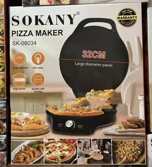 Sokany 32cm Electric Pizza Maker – Sk-08034 Bring Homemade Pizza