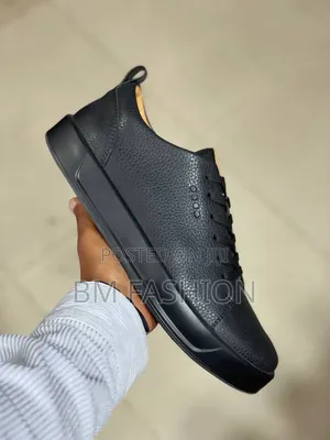Pebbled Leather Flats