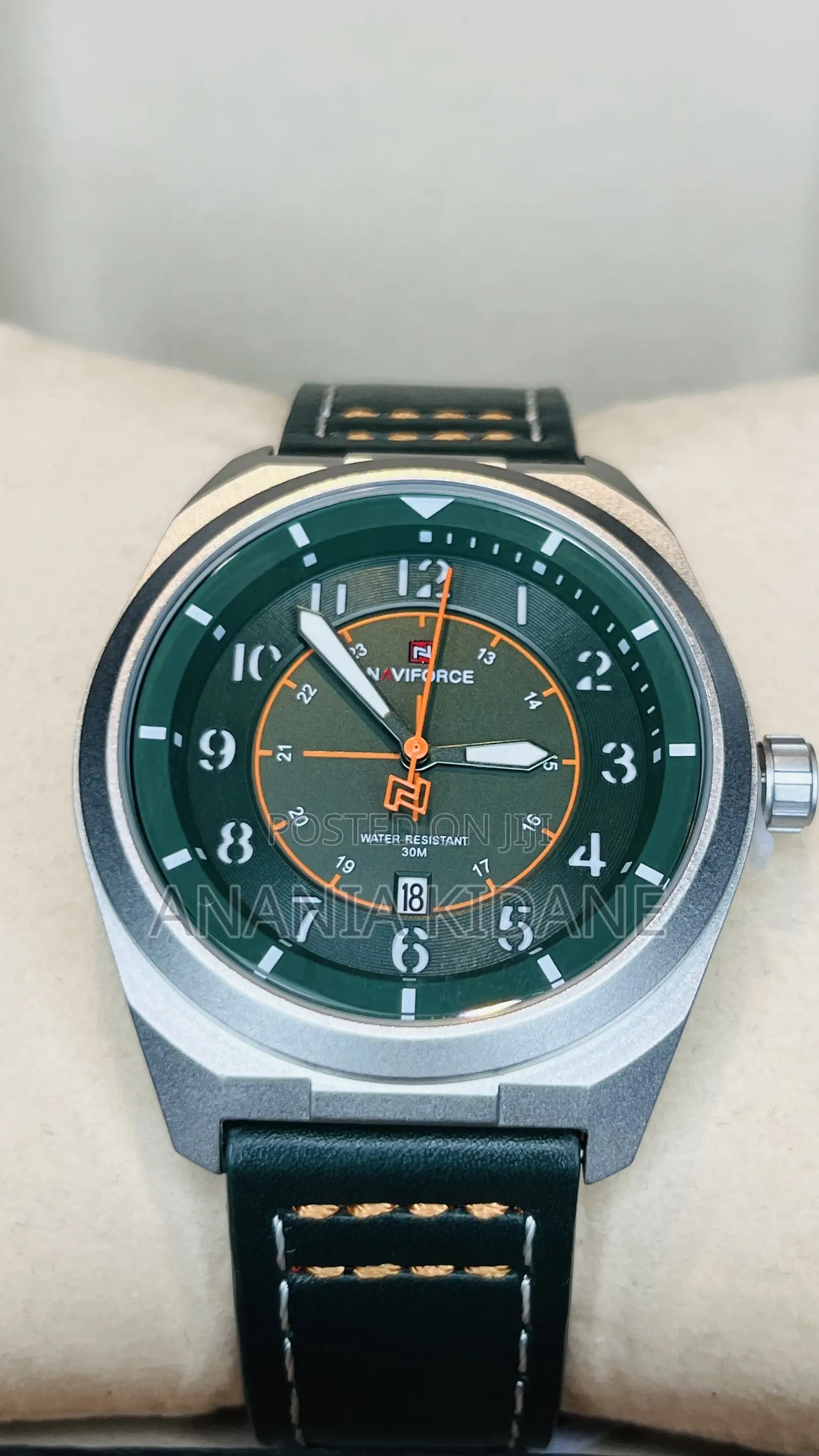 Navy Force Leather Watches