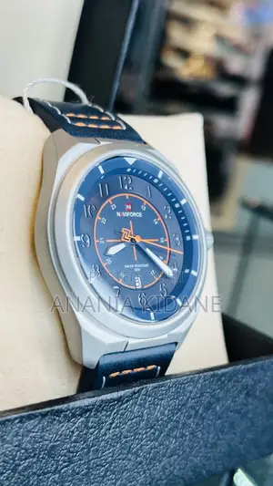 Navy Force Leather Watches