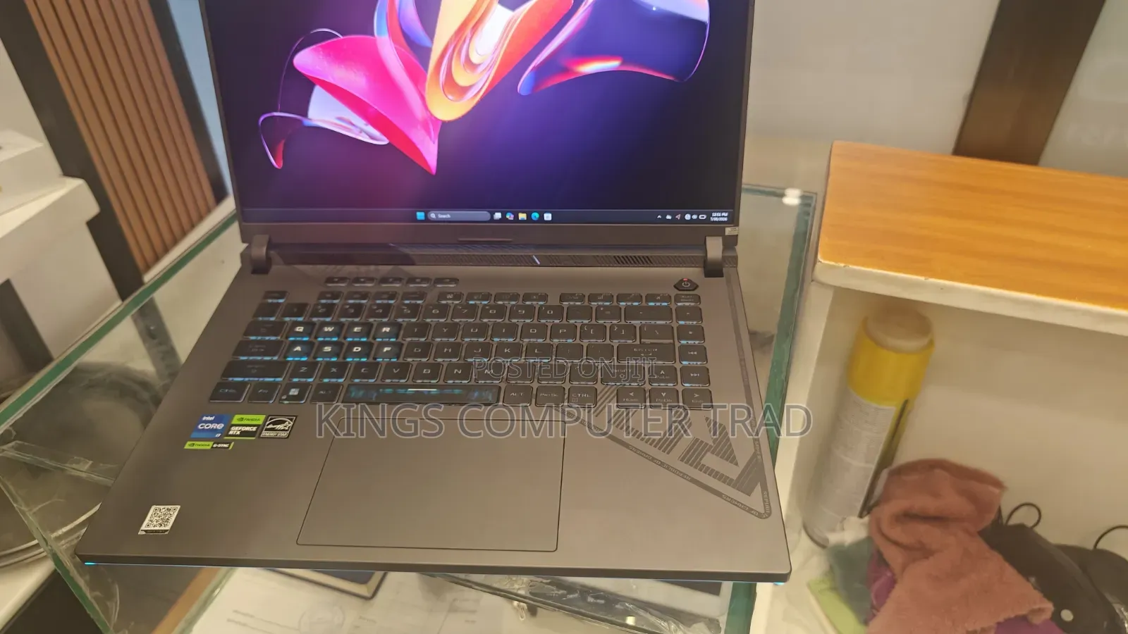 New Laptop Asus ROG Strix G16 G614 16GB Intel Core i7 SSD 1T