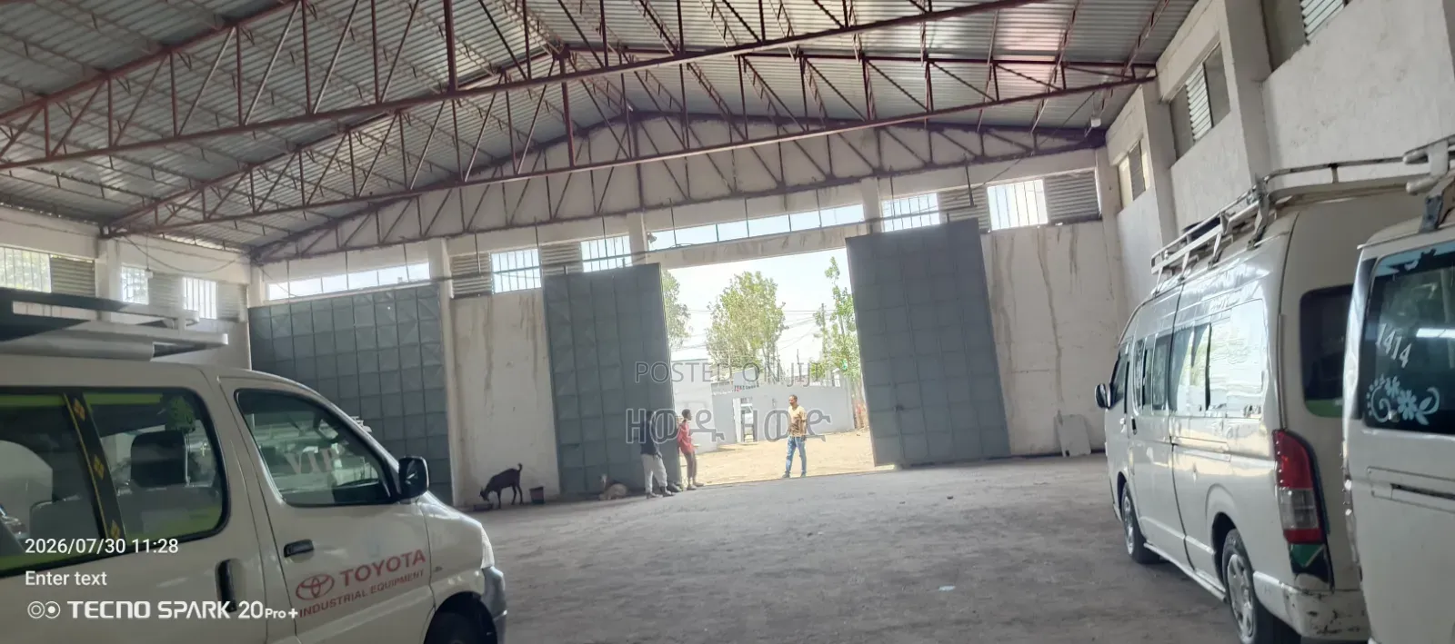 Warehouse for Rent for Factory or Store