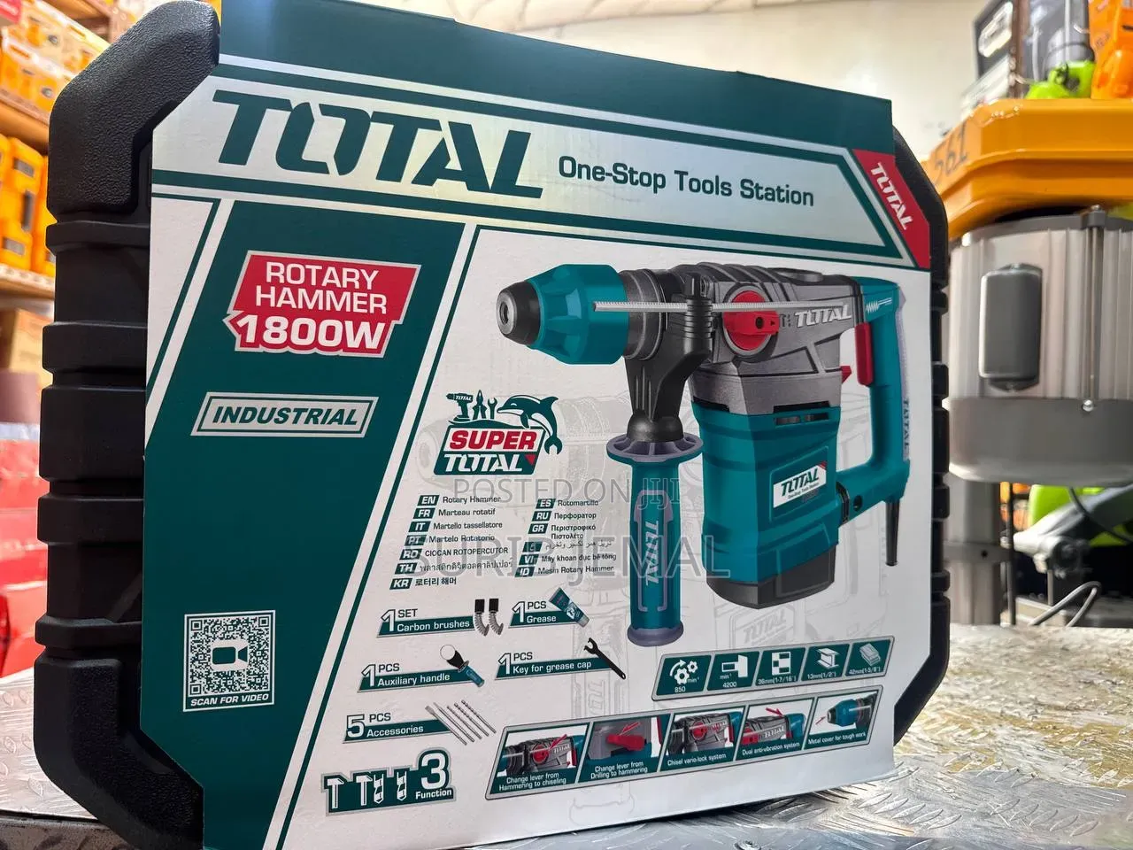 Total Rotary Hammer 1800W