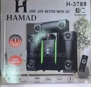 Hamad H-3788 3.1 Channel Multimedia Speaker