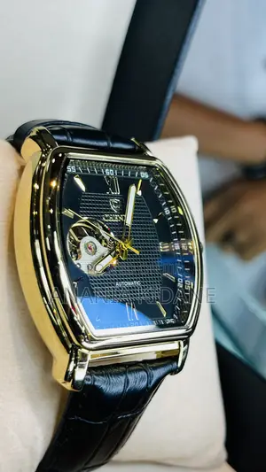 The Square Luxury Chenxi Leather Men’s Watch