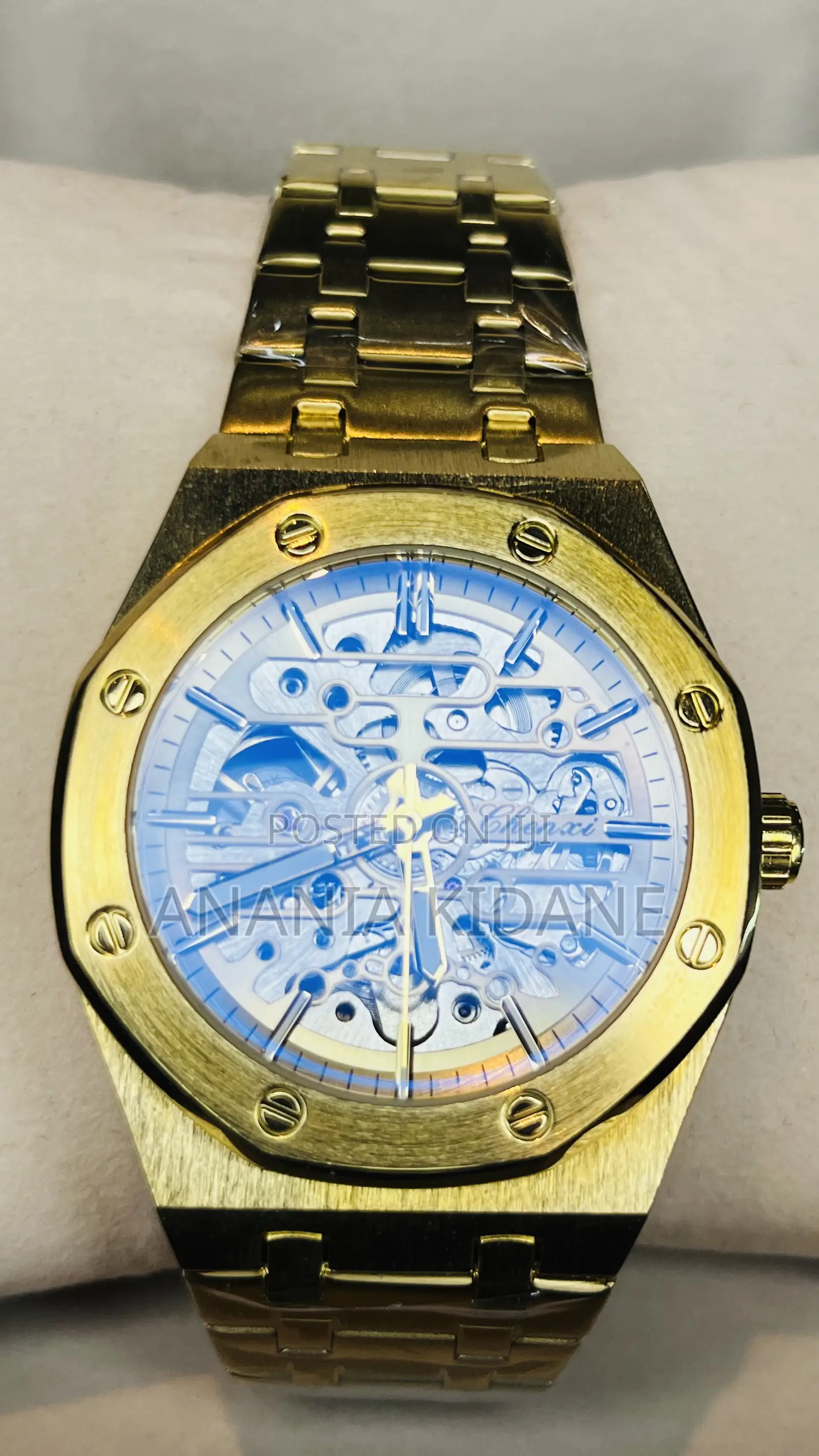 Fashion Stainless Steel Chnexi Automatic Mens Watch