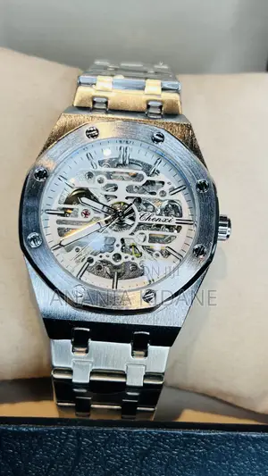 Fashion Stainless Steel Chnexi Automatic Mens Watch