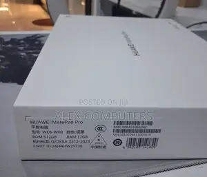 New Huawei MatePad Pro 512 GB Black