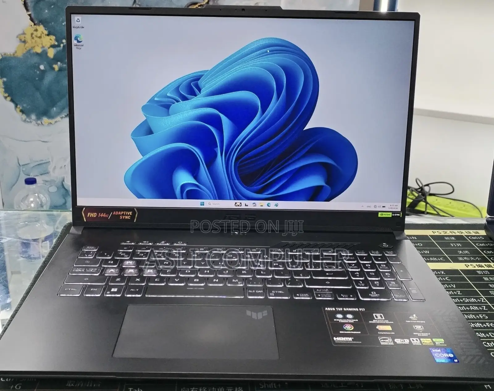 New Laptop Asus TUF Gaming F17 16GB Intel Core i7 SSD 1T