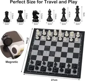 Magnetic Folding Travel Chess Set
