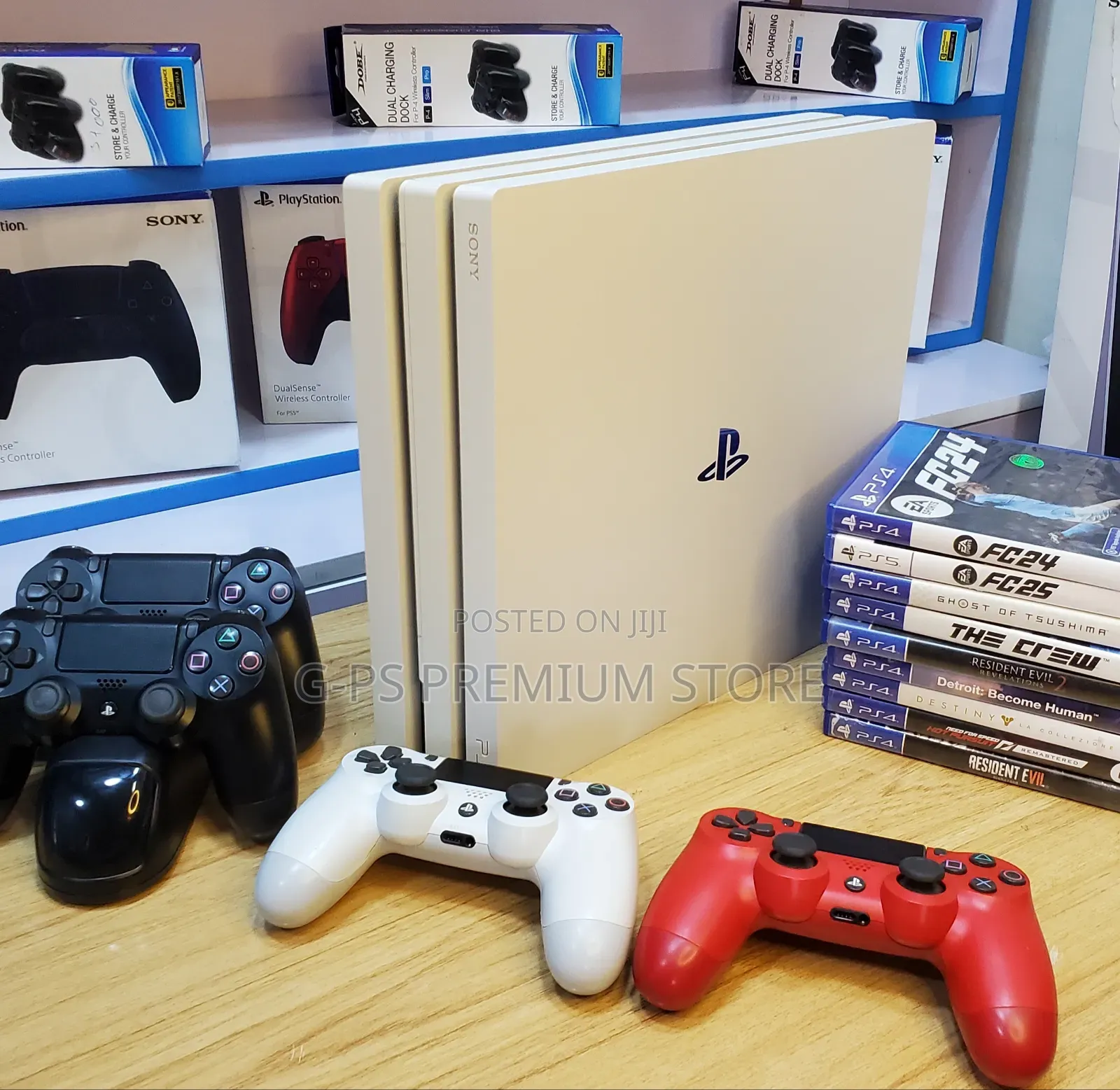 .  PS4 Pro – Original Controller Included