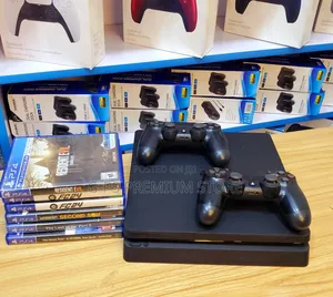 PS4 Slim 500GB – FC 26 + 5 Games Installed