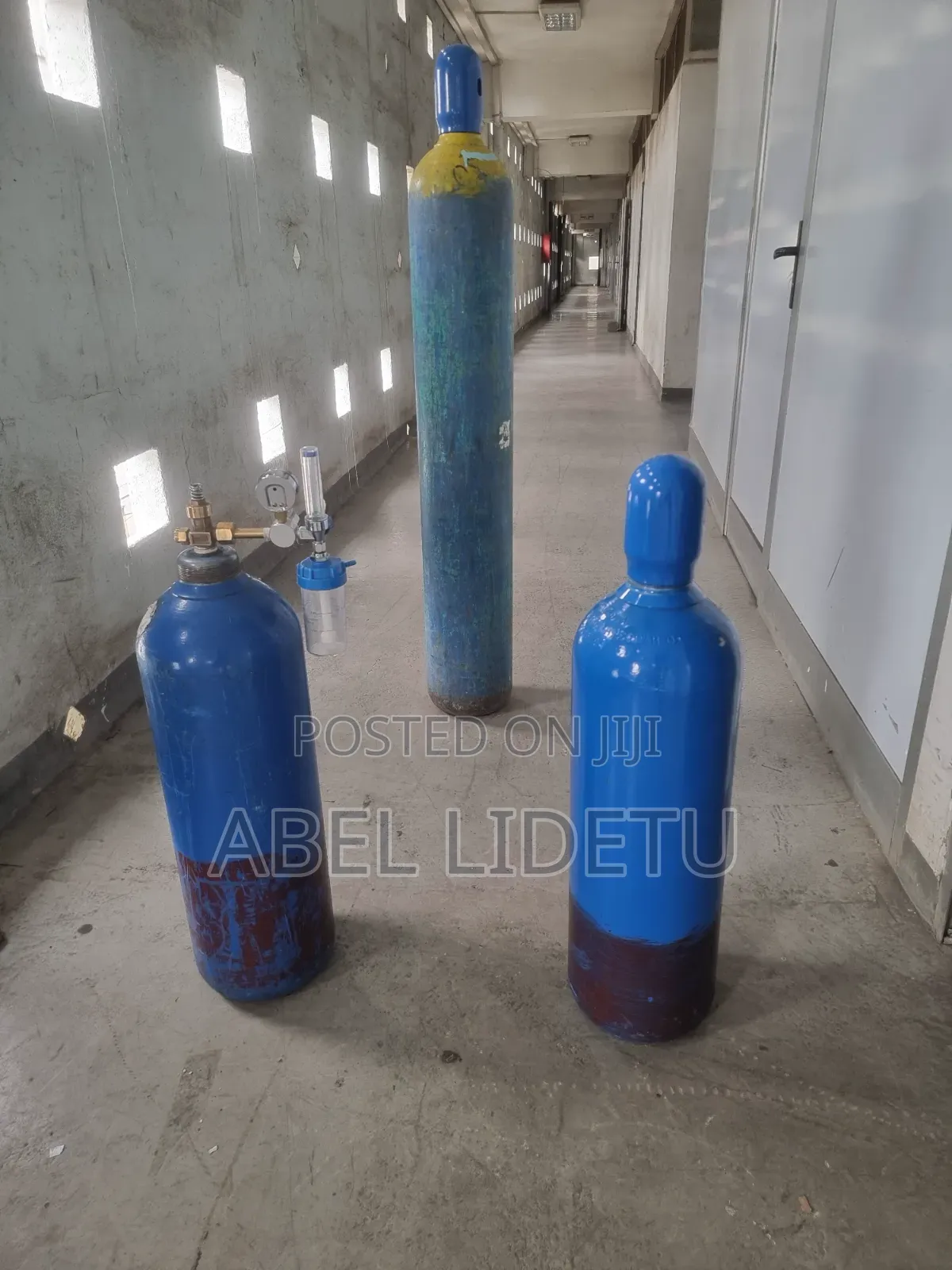 High-Purity Oxygen, Durable Steel Cylinder,regulator,bottle Cannula