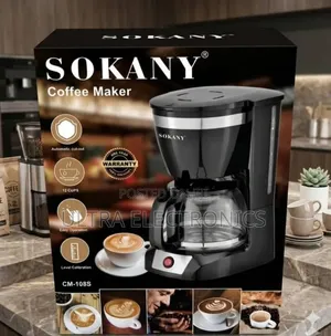 Sokany Cm-108s Drip Coffee Maker Start Your Day With Rich, Flavorfu